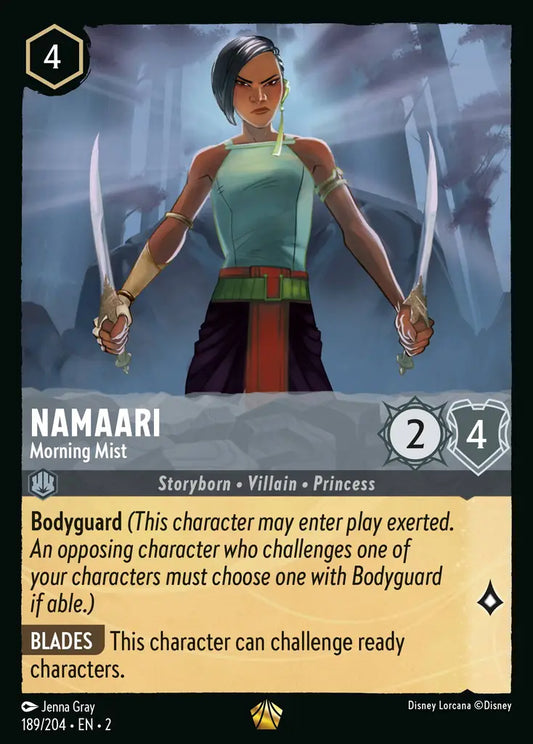 Namaari - Morning Mist - 189/204 - Disney Lorcana