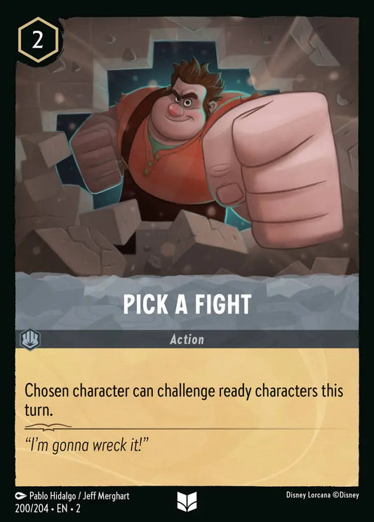 Pick A Fight - 200/204 - Disney Lorcana