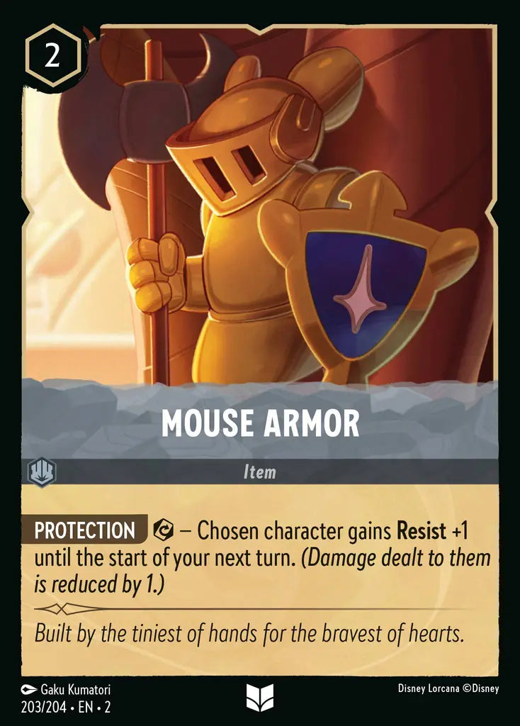 Mouse Armor - 203/204 - Disney Lorcana