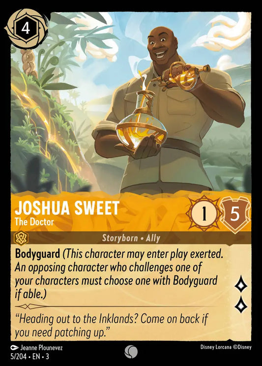 Joshua Sweet - The Doctor - 5/204 - Common - Into the Inklands - Disney Lorcana