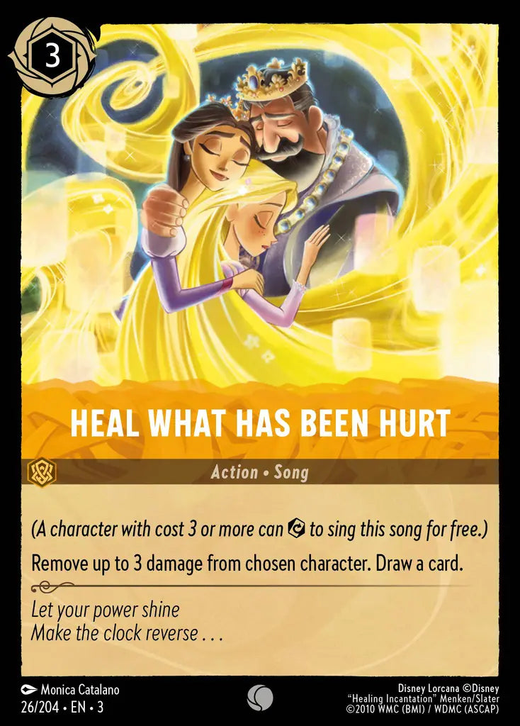 Heal What Has Been Hurt - 26/204 - Common - Into the Inklands - Disney Lorcana