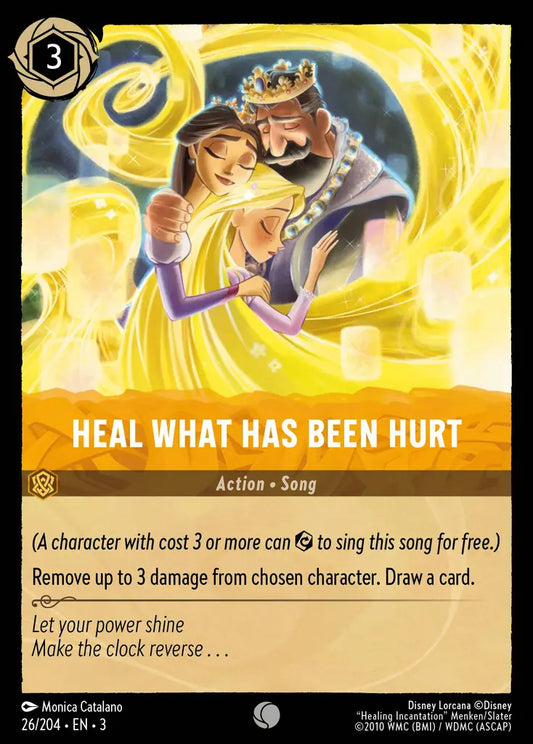 Heal What Has Been Hurt - 26/204 - Common - Into the Inklands - Disney Lorcana