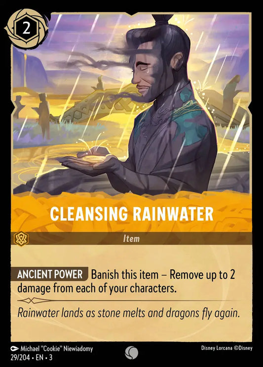 Cleansing Rainwater - 29/204 - Common - Into the Inklands - Disney Lorcana