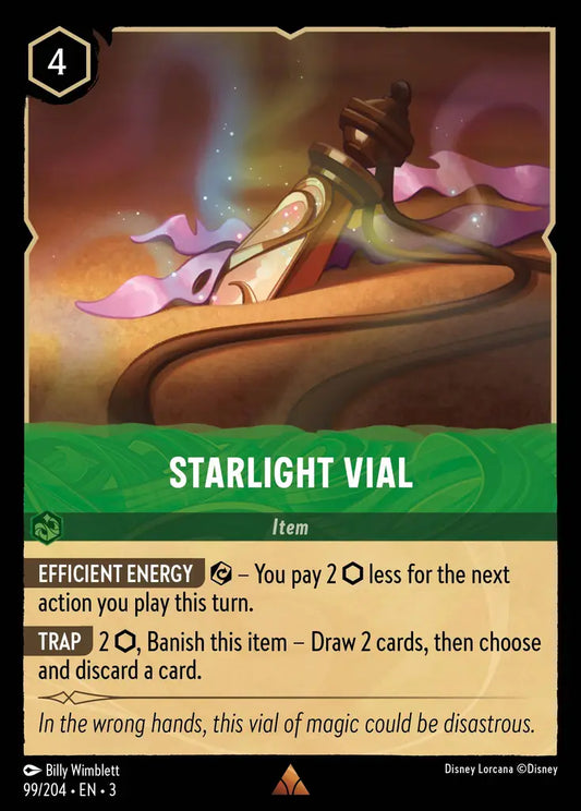 Starlight Vial - 99/204 - Rare - Into the Inklands - Disney Lorcana