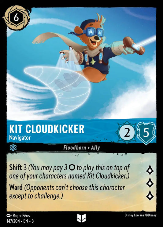 Kit Cloudkicker - Navigator - 147/204 - Uncommon - Into the Inklands - Disney Lorcana