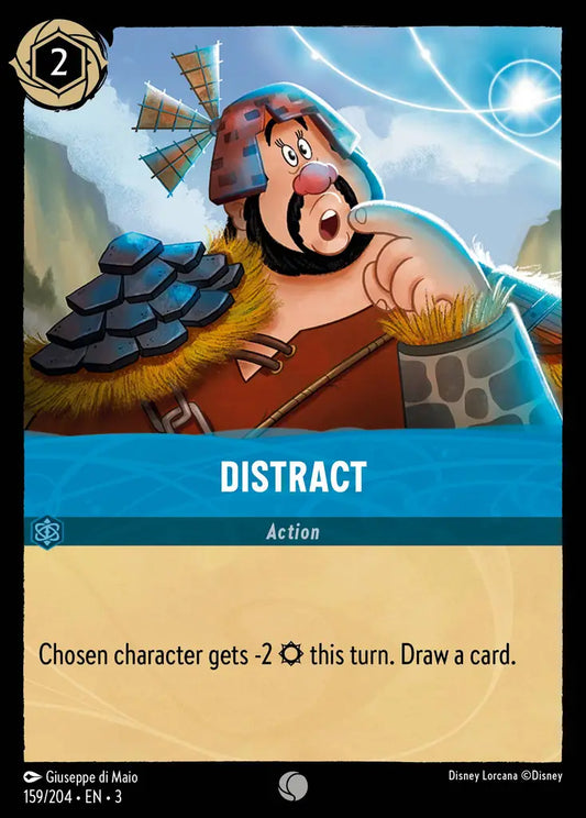 Distract - 159/204 - Common - Into the Inklands - Disney Lorcana