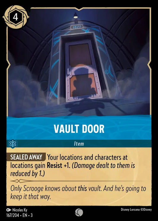 Vault Door - 167/204 - Common - Into the Inklands - Disney Lorcana