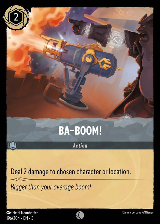 Ba-Boom! - 196/204 - Common - Into the Inklands - Disney Lorcana