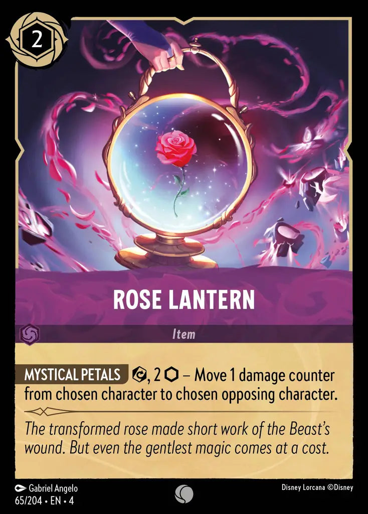 Rose Lantern - 65/204 - Common - Ursula’s Return - Disney Lorcana