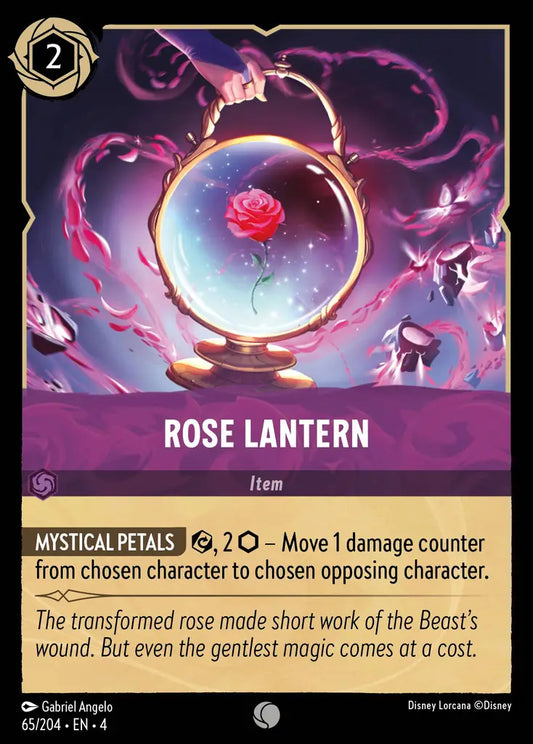 Rose Lantern - 65/204 - Common - Ursula’s Return - Disney Lorcana