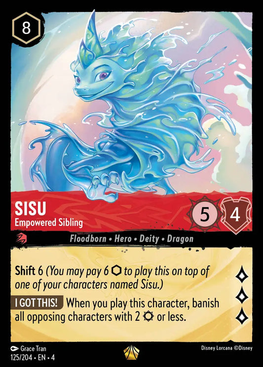 Sisu - Empowered Sibling - 125/204 - Legendary - Ursula’s Return - Disney Lorcana