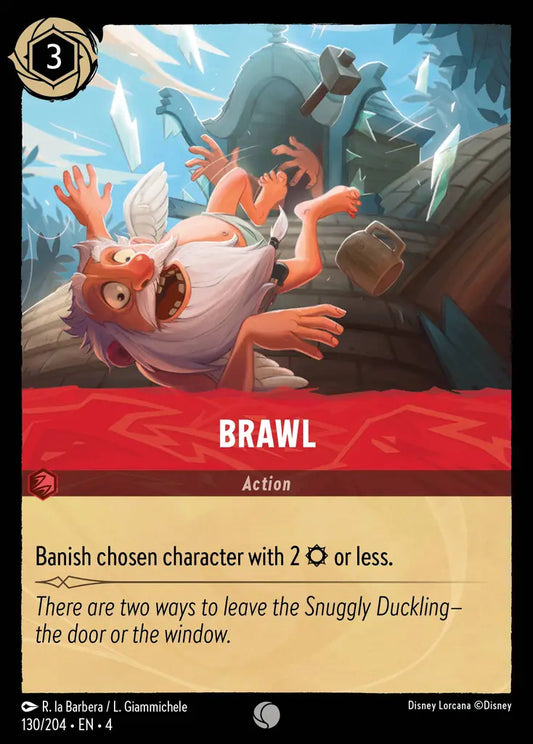 Brawl - 130/204 - Common - Ursula’s Return - Disney Lorcana