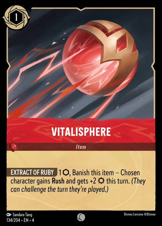 Vitalisphere - 134/204 - Common - Ursula’s Return - Disney Lorcana