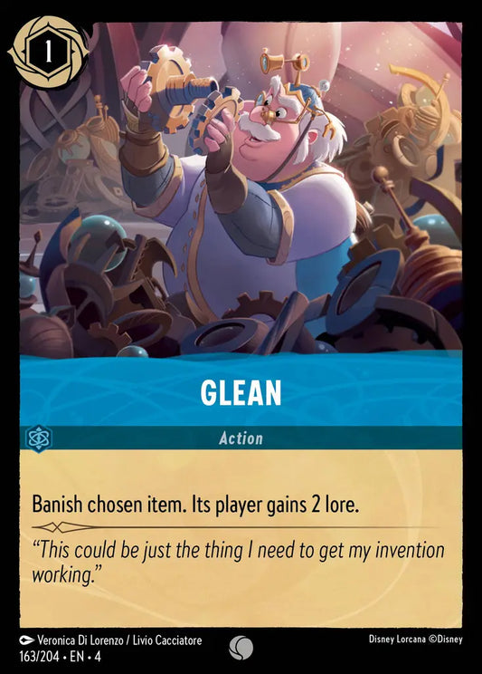 Glean - 163/204 - Common - Ursula’s Return - Disney Lorcana