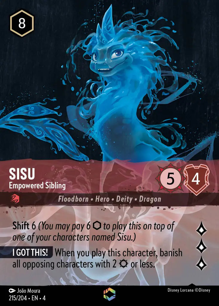 Sisu - Empowered Sibling - 215/204 - Enchanted - Ursula’s Return - Disney Lorcana