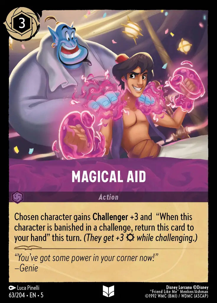 Magical Aid - 63/204 - Uncommon - Shimmering Skies - Disney Lorcana