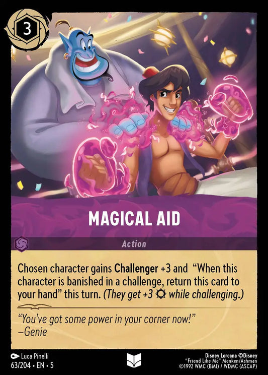 Magical Aid - 63/204 - Uncommon - Shimmering Skies - Disney Lorcana