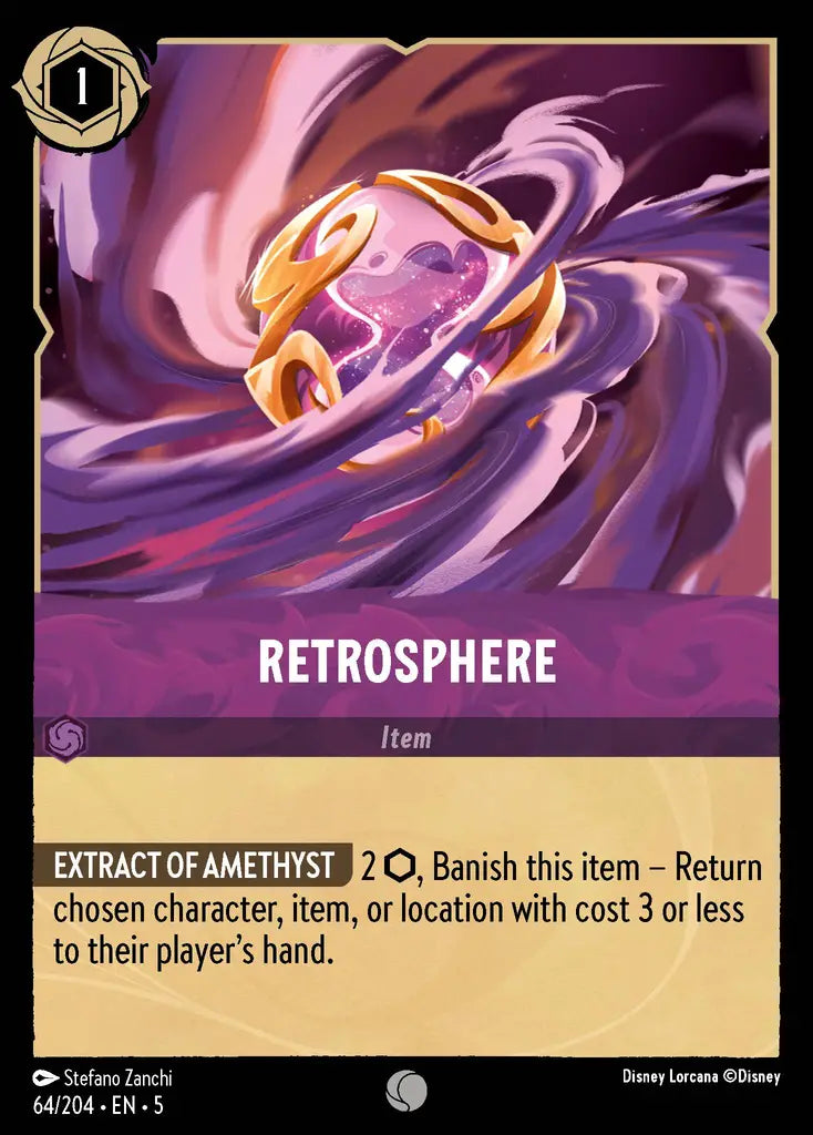 Retrosphere - 64/204 - Common - Shimmering Skies - Disney Lorcana