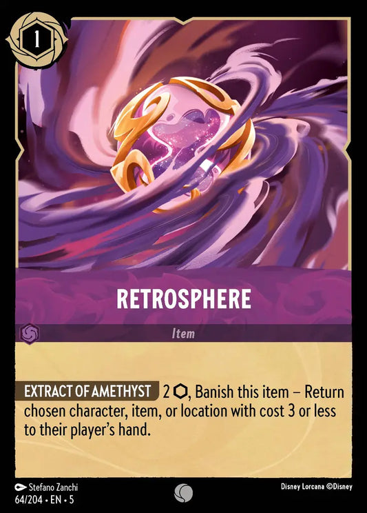 Retrosphere - 64/204 - Common - Shimmering Skies - Disney Lorcana
