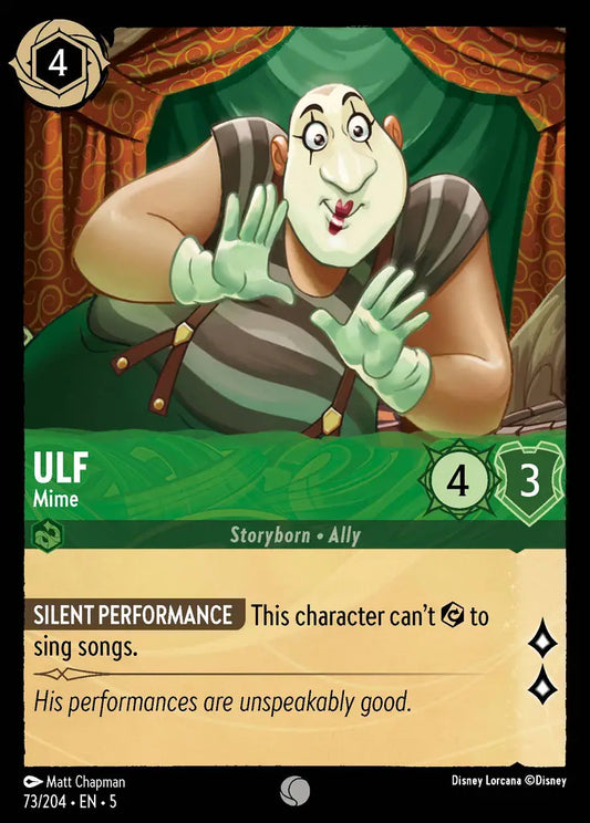 Ulf - Mime - 73/204 - Common - Shimmering Skies - Disney Lorcana