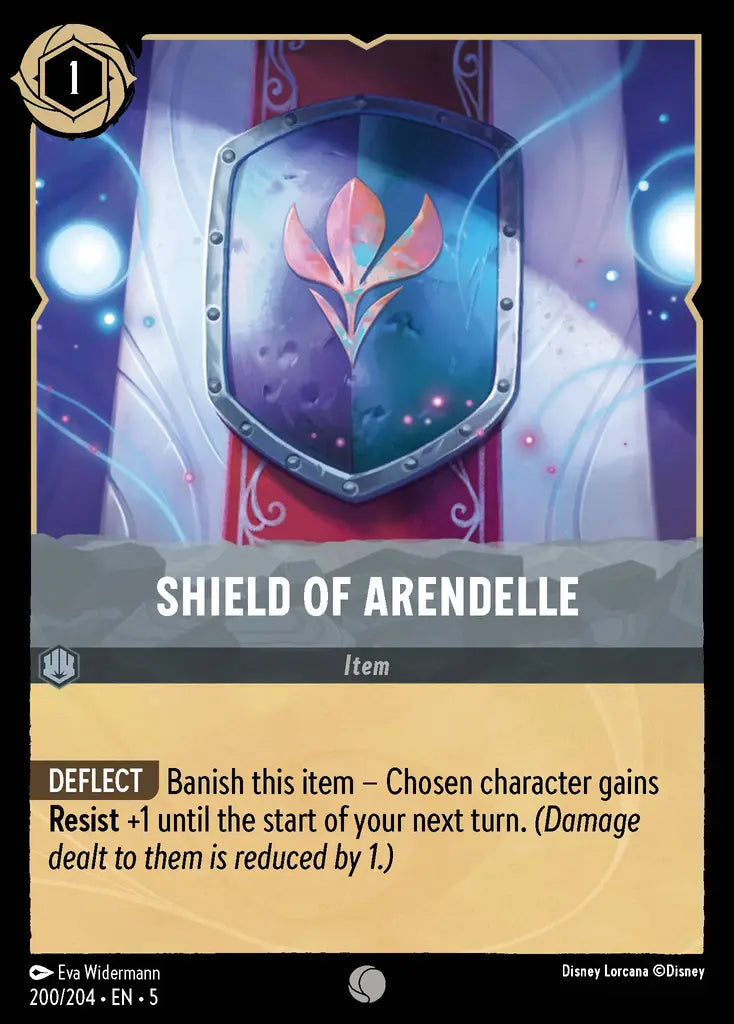 Shield of Arendelle - 200/204 - Common - Shimmering Skies - Disney Lorcana