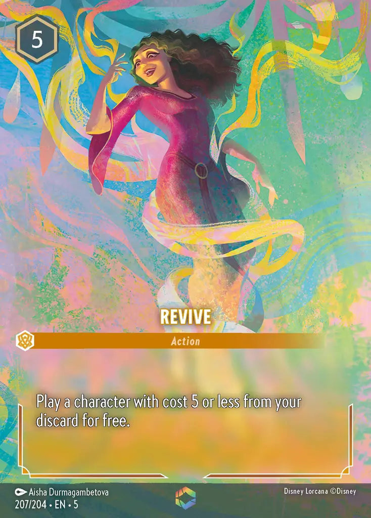 Revive - 207/204 - Enchanted - Shimmering Skies - Disney Lorcana