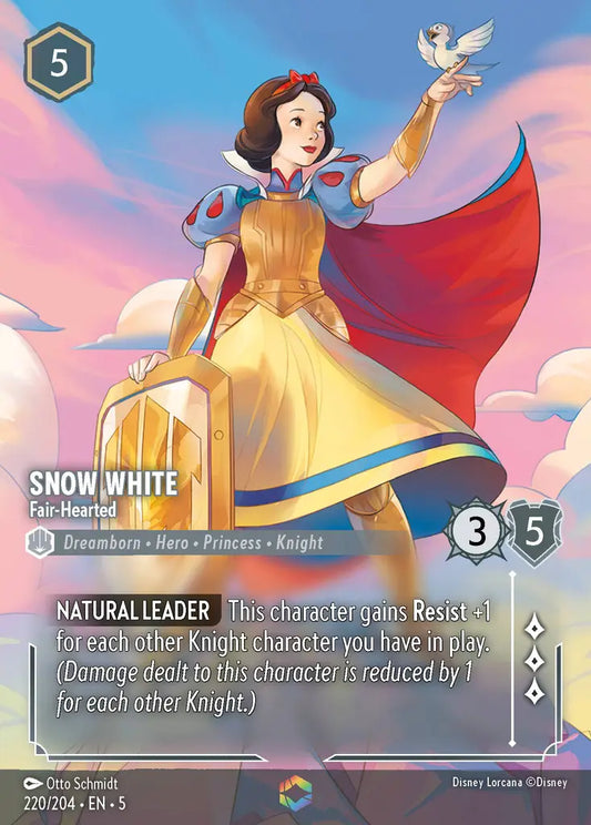 Snow White - Fair-Hearted - 220/204 - Enchanted - Shimmering Skies - Disney Lorcana