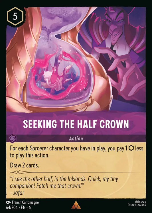 Seeking the Half Crown - 64/204 - Rare - Azurite Sea - Disney Lorcana