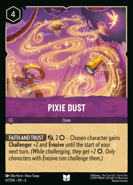 Pixie Dust - 67/204 - Uncommon - Azurite Sea - Disney Lorcana