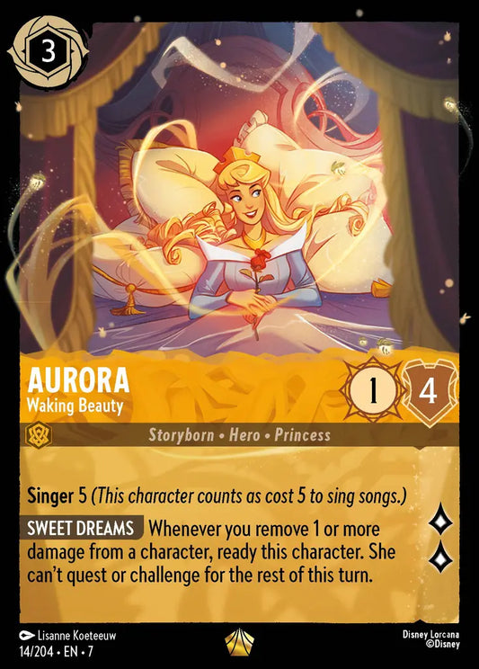 Aurora - Waking Beauty - 14/204 - Legendary - Archazia’s Island - Disney Lorcana