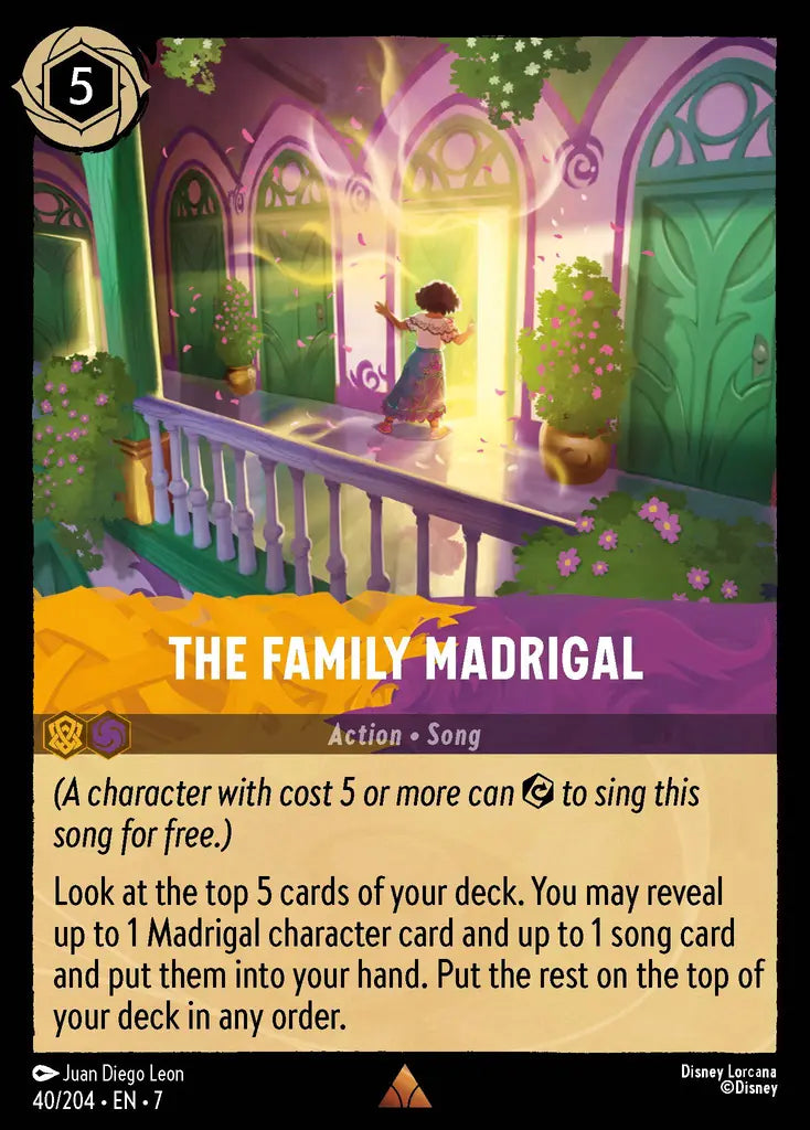The Family Madrigal - 40/204 - Rare - Archazia’s Island - Disney Lorcana