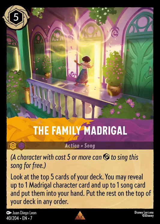 The Family Madrigal - 40/204 - Rare - Archazia’s Island - Disney Lorcana