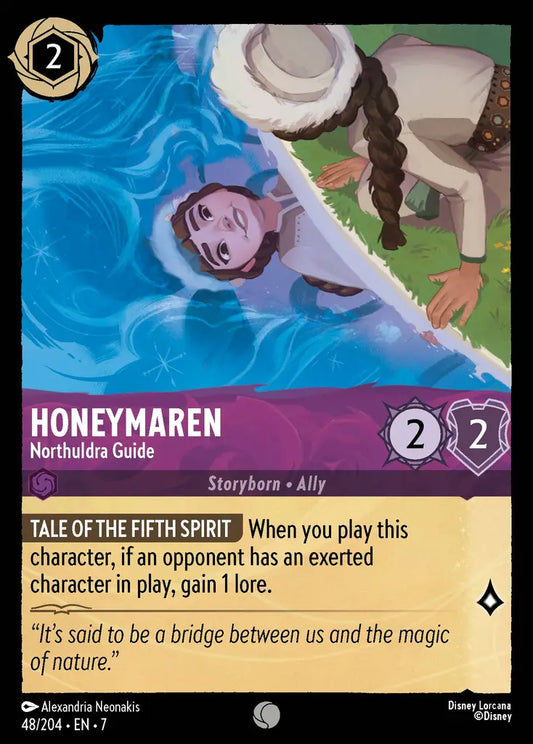 Honeymaren - Northuldra Guide - 48/204 - Common - Archazia’s Island - Disney Lorcana
