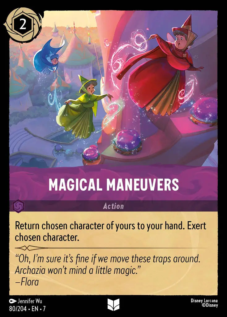 Magical Maneuvers - 80/204 - Uncommon - Archazia’s Island - Disney Lorcana