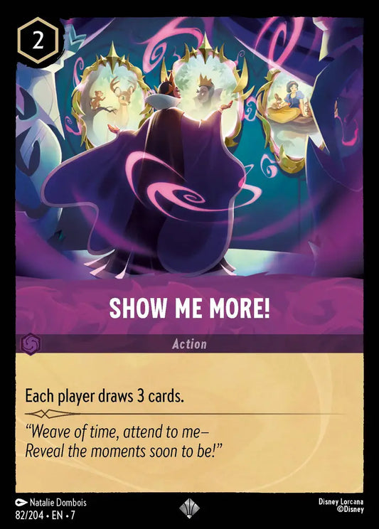 Show me More! - 82/204 - Super Rare - Archazia’s Island - Disney Lorcana