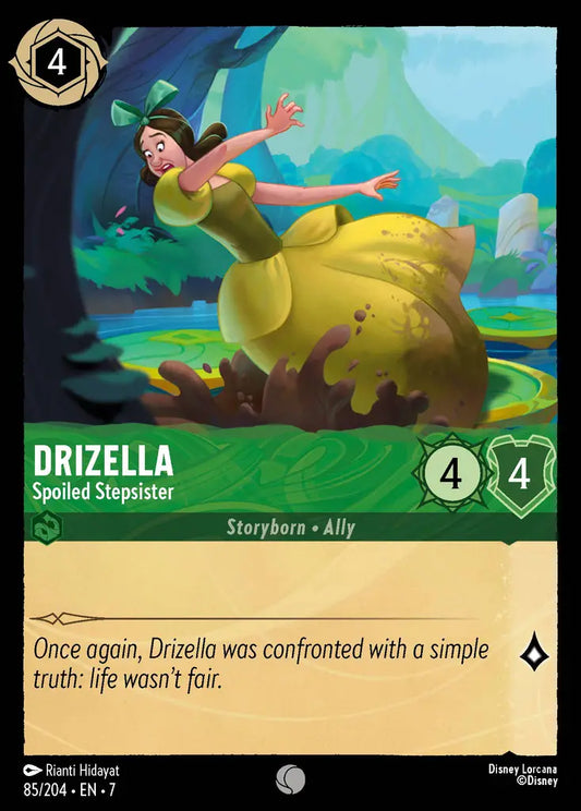 Drizella - Spoiled Stepsister - 85/204 - Common - Archazia’s Island - Disney Lorcana