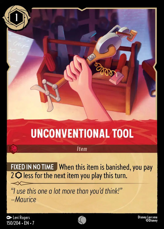 Unconventional Tool - 150/204 - Common - Archazia’s Island - Disney Lorcana