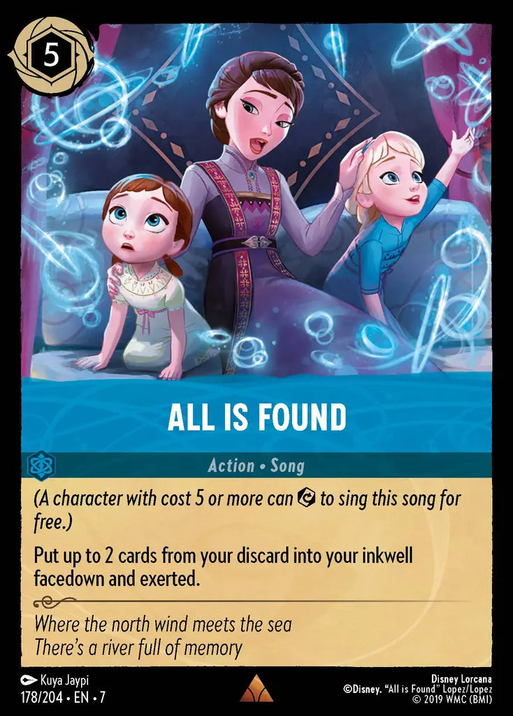 All is Found - 178/204 - Rare - Archazia’s Island - Disney Lorcana