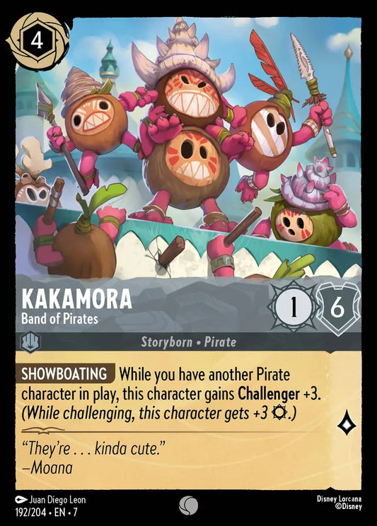 Kakamora - Band of Pirates - 192/204 - Common - Archazia’s Island - Disney Lorcana