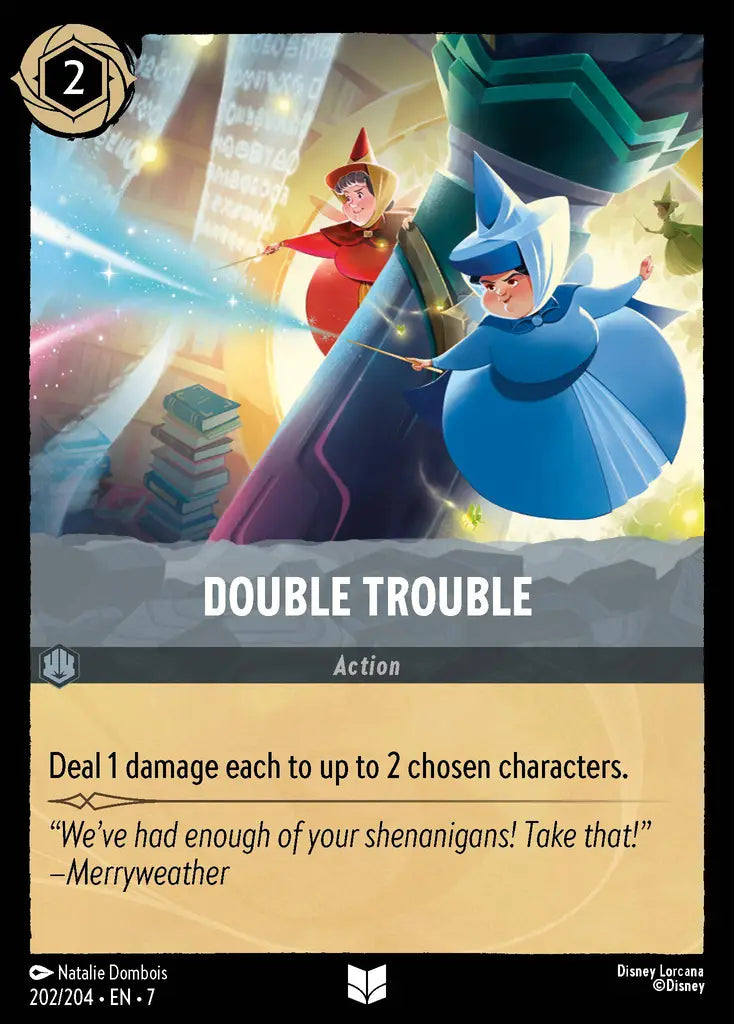 Double Trouble - 202/204 - Uncommon - Archazia’s Island - Disney Lorcana