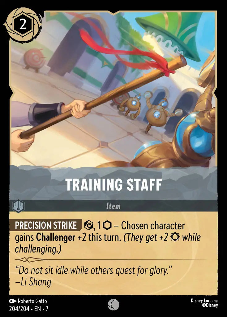Training Staff - 204/204 - Common - Archazia’s Island - Disney Lorcana