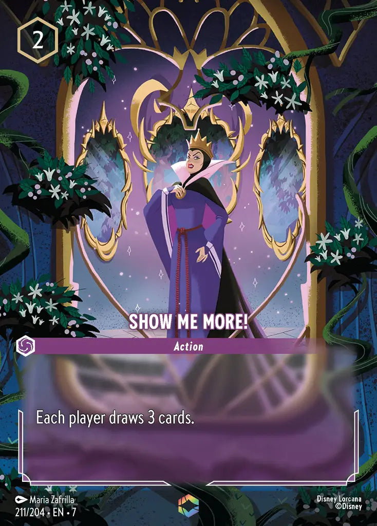 Show me More! - 211/204 - Enchanted - Archazia’s Island - Disney Lorcana