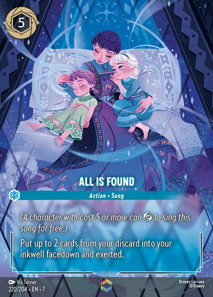 All is Found - 220/204 - Enchanted - Archazia’s Island - Disney Lorcana