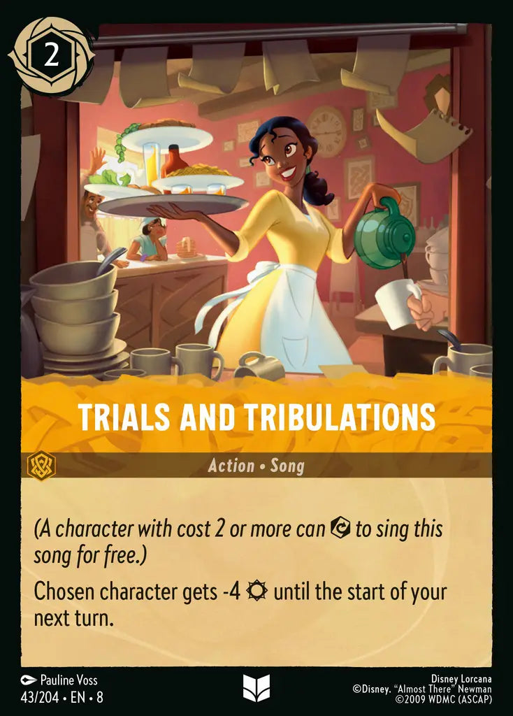 Trials and Tribulations - 43/204 - Uncommon - Reign of Jafar - Disney Lorcana