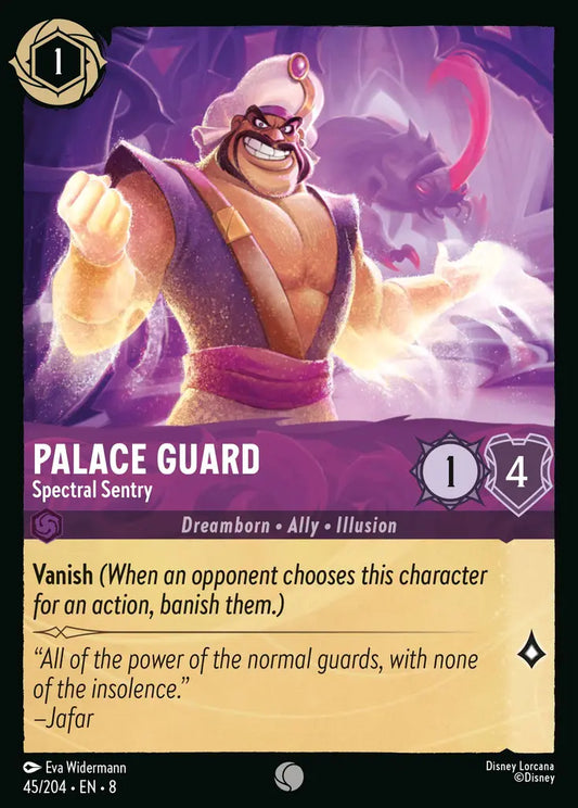 Palace Guard - Spectral Sentry - 45/204 - Common - Reign of Jafar - Disney Lorcana