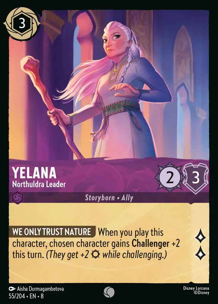 Yelana - Northuldra Leader - 55/204 - Common - Reign of Jafar - Disney Lorcana
