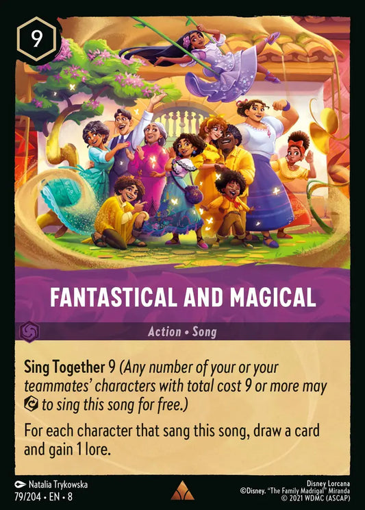 Fantastical and Magical - 79/204 - Rare - Reign of Jafar - Disney Lorcana