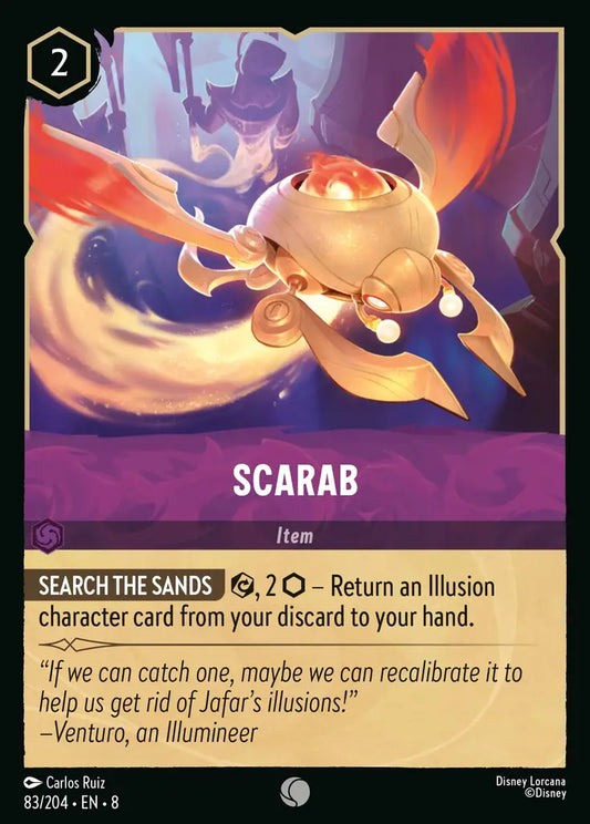 Scarab - 83/204 - Common - Reign of Jafar - Disney Lorcana