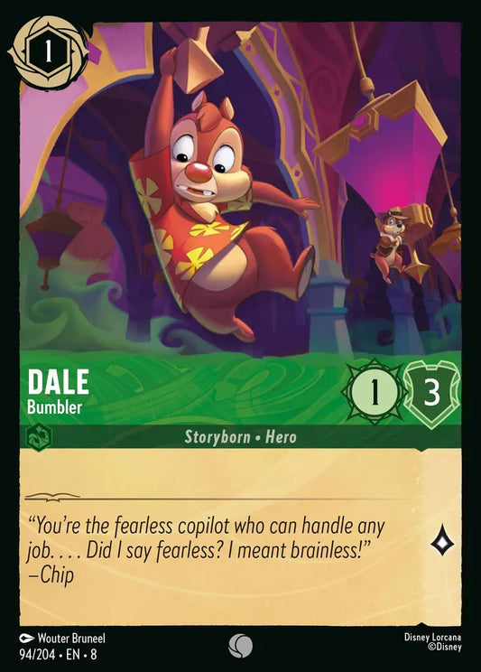 Dale - Bumbler - 94/204 - Common - Reign of Jafar - Disney Lorcana