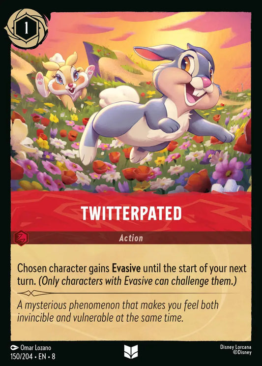 Twitterpated - 150/204 - Uncommon - Reign of Jafar - Disney Lorcana